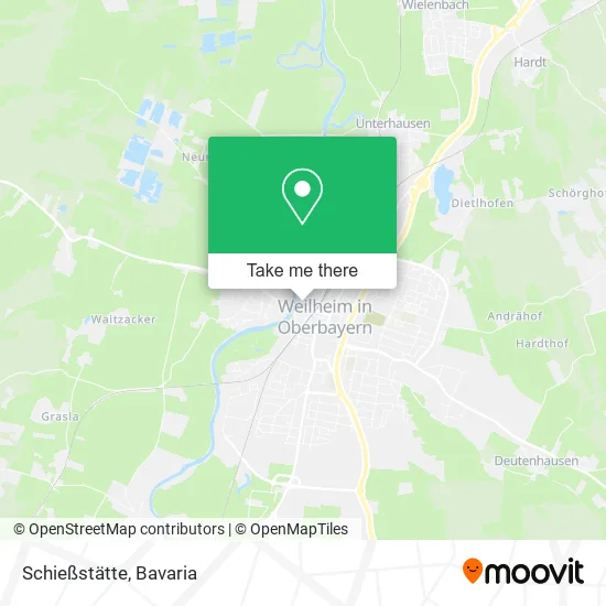 Карта Schießstätte