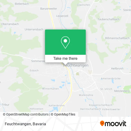 Карта Feuchtwangen