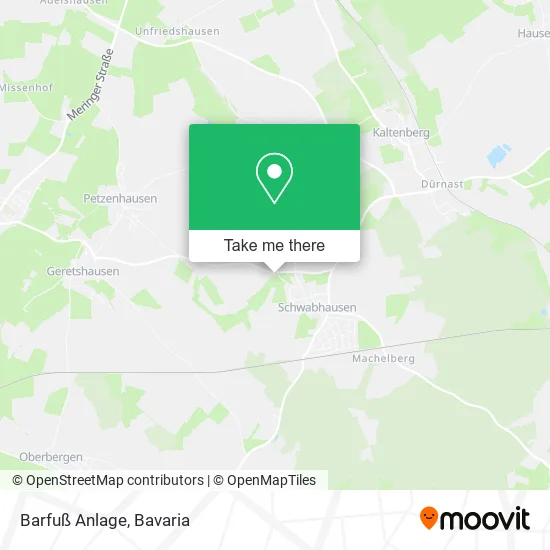 Карта Barfuß Anlage