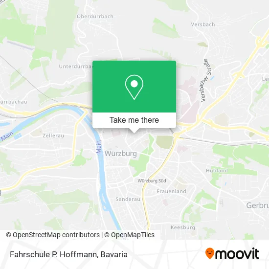 Fahrschule P. Hoffmann map