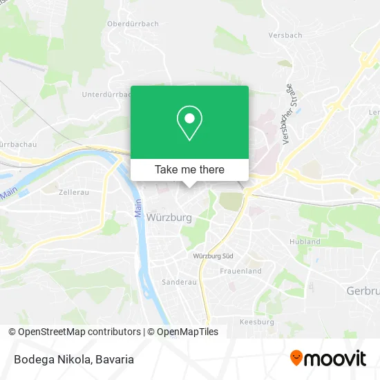 Карта Bodega Nikola