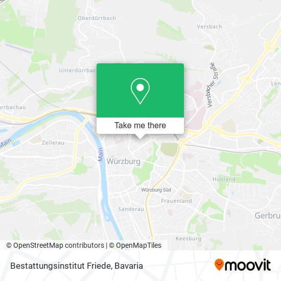 Bestattungsinstitut Friede map