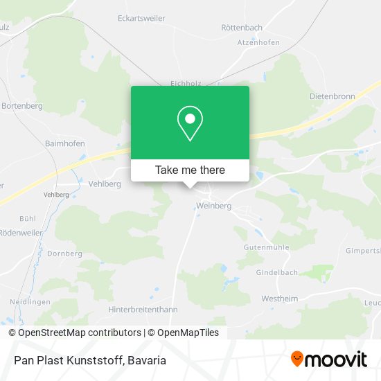 Pan Plast Kunststoff map