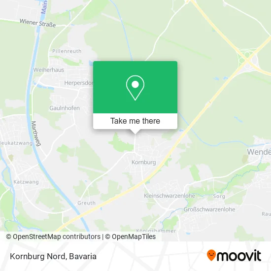Карта Kornburg Nord