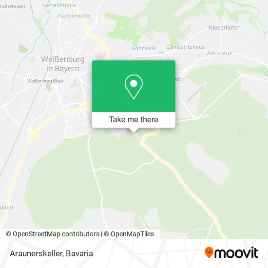 Карта Araunerskeller