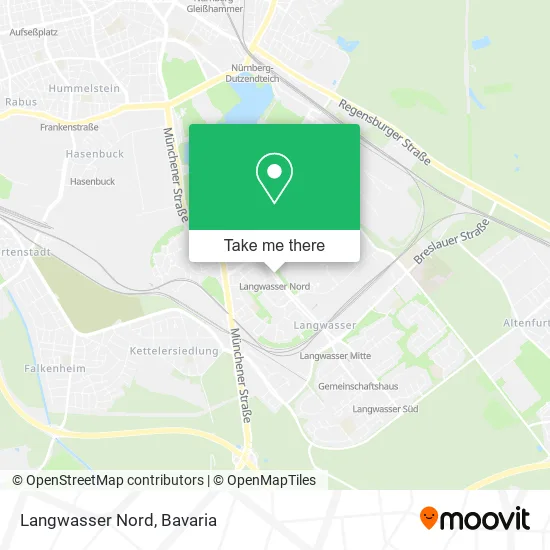 Карта Langwasser Nord