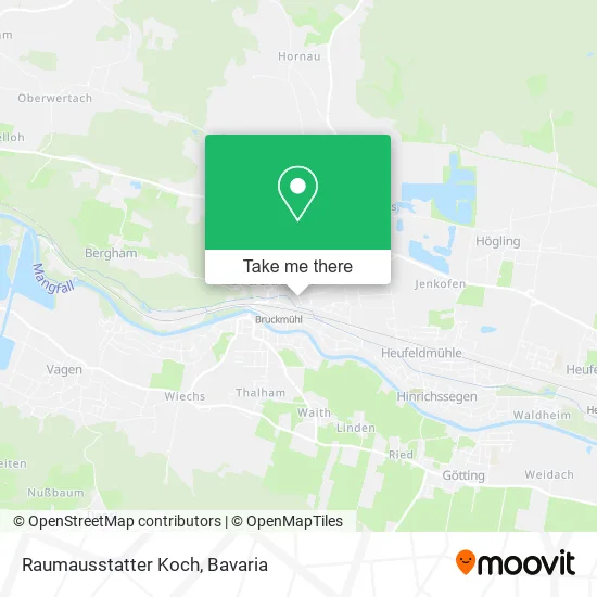 Карта Raumausstatter Koch