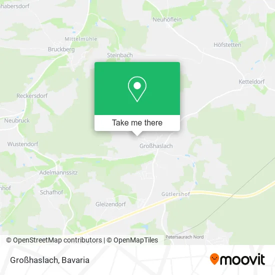 Карта Großhaslach