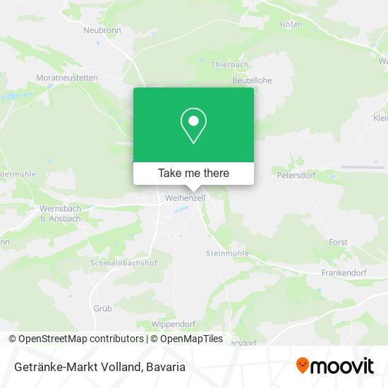 Getränke-Markt Volland map
