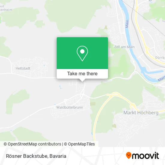 Карта Rösner Backstube
