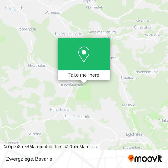 Zwergziege map