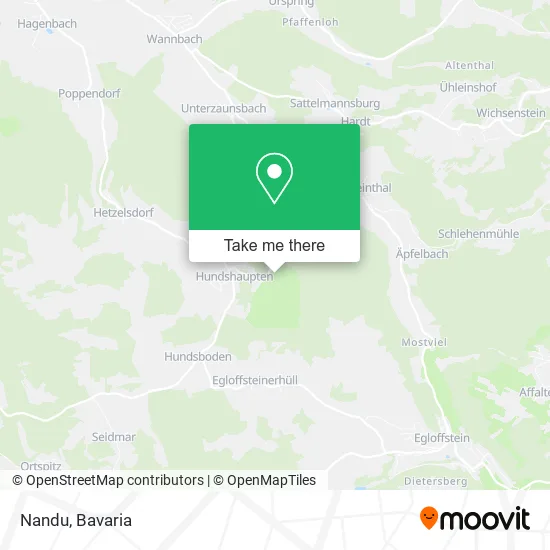 Карта Nandu