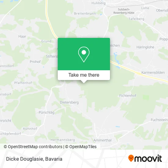 Карта Dicke Douglasie