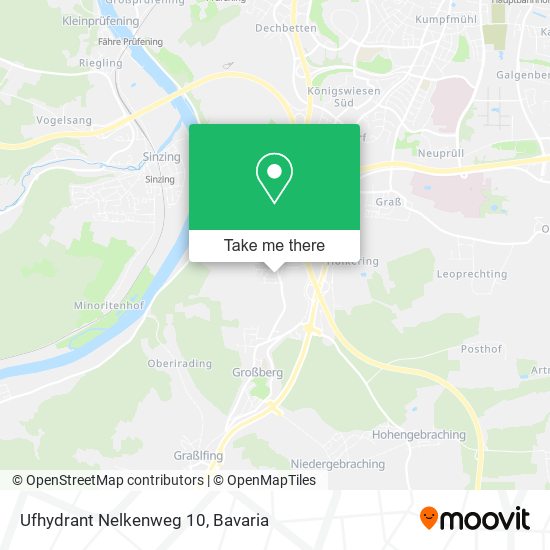 Ufhydrant Nelkenweg 10 map