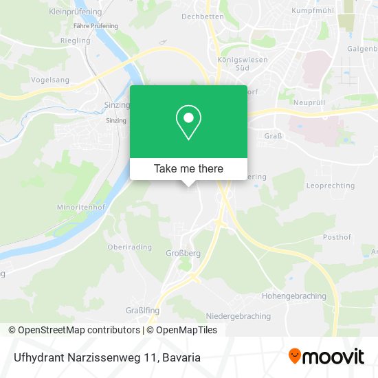 Ufhydrant Narzissenweg 11 map