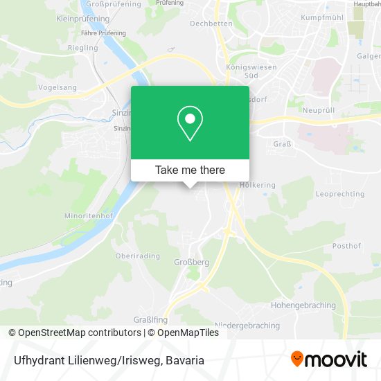 Ufhydrant Lilienweg/Irisweg map