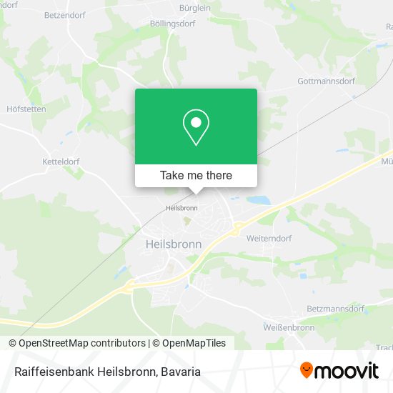 Карта Raiffeisenbank Heilsbronn