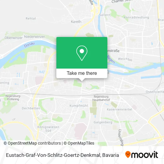 Карта Eustach-Graf-Von-Schlitz-Goertz-Denkmal