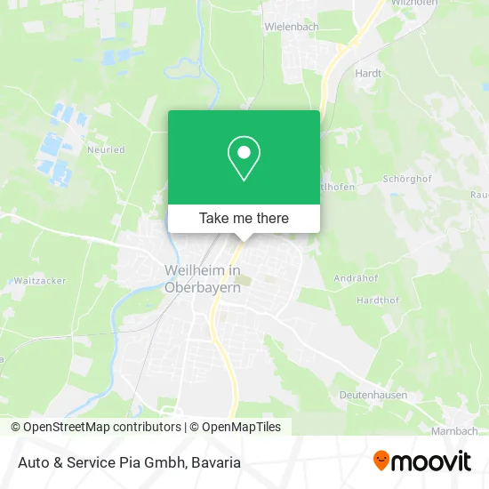 Карта Auto & Service Pia Gmbh