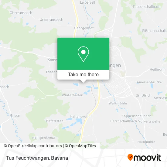 Карта Tus Feuchtwangen
