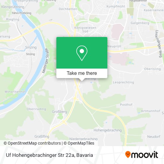 Карта Uf Hohengebrachinger Str 22a