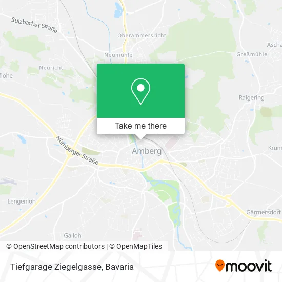 Карта Tiefgarage Ziegelgasse