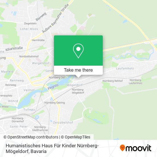 Humanistisches Haus Für Kinder Nürnberg-Mögeldorf map