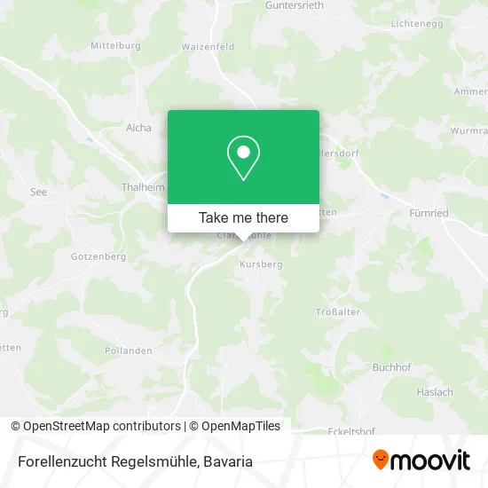 Карта Forellenzucht Regelsmühle