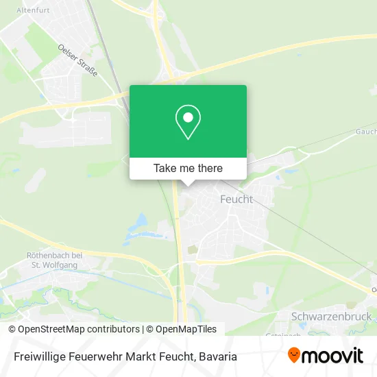 Карта Freiwillige Feuerwehr Markt Feucht
