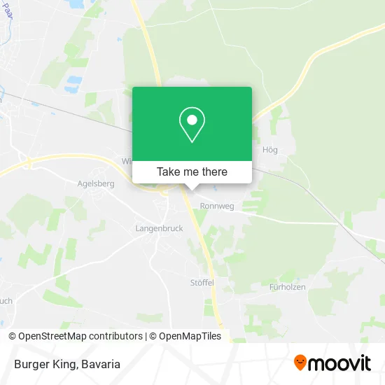 Карта Burger King