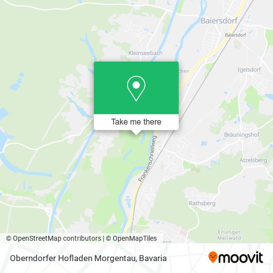 Oberndorfer Hofladen Morgentau map