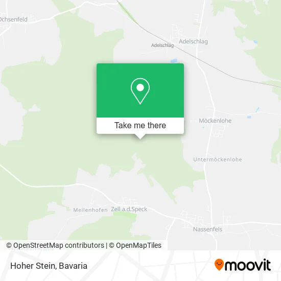 Карта Hoher Stein