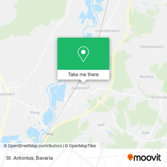 Карта St. Antonius