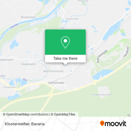 Карта Klosterweiher
