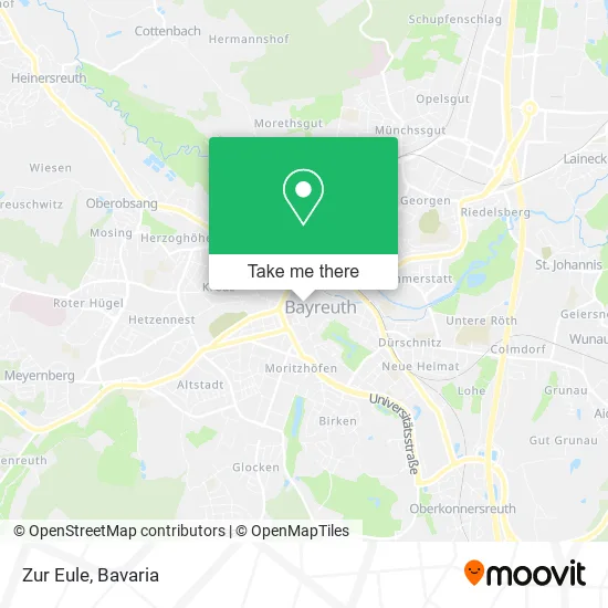 Карта Zur Eule