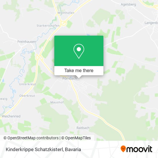 Kinderkrippe Schatzkisterl map