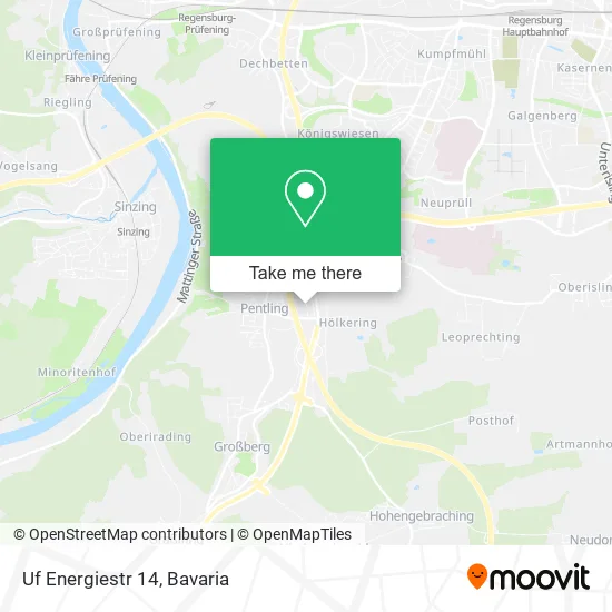 Карта Uf Energiestr 14