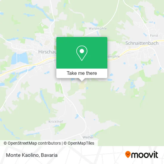 Карта Monte Kaolino