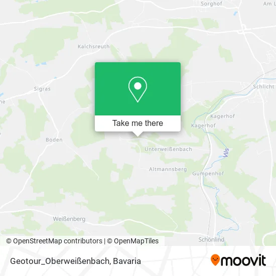 Карта Geotour_Oberweißenbach