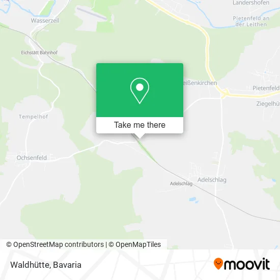 Карта Waldhütte