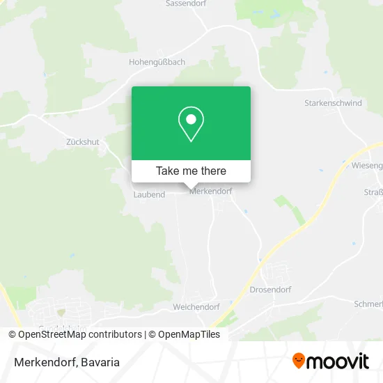 Карта Merkendorf