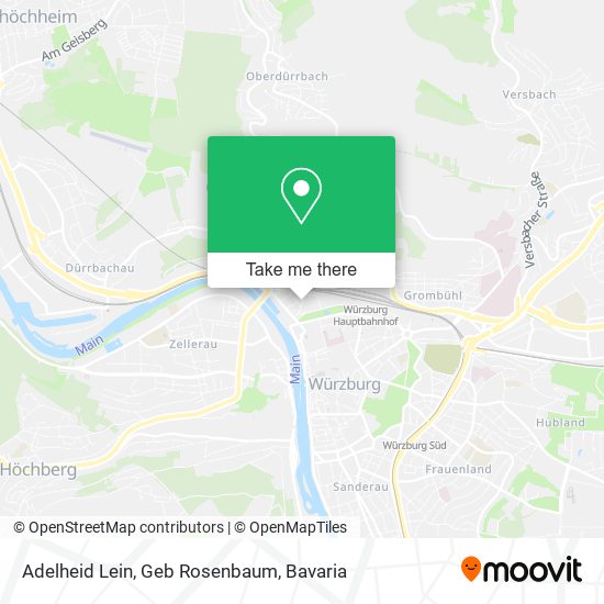 Adelheid Lein, Geb Rosenbaum map