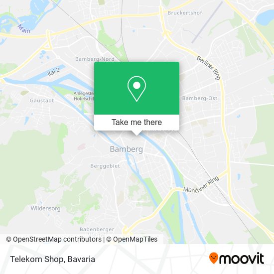 Telekom Shop map