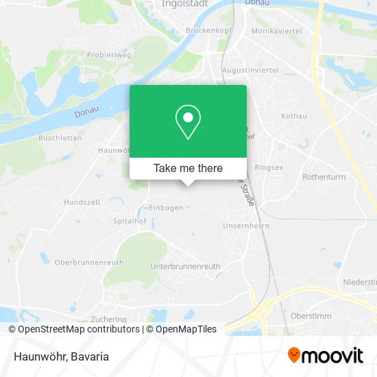 Карта Haunwöhr