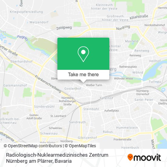 Radiologisch-Nuklearmedizinisches Zentrum Nürnberg am Plärrer map