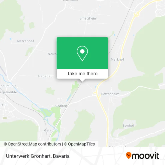 Карта Unterwerk Grönhart