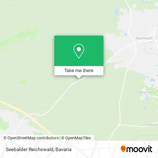 Карта Seebalder Reichswald