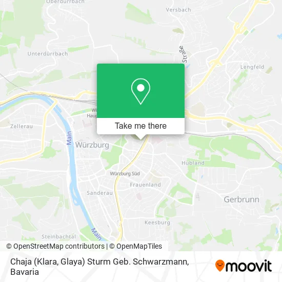 Карта Chaja (Klara, Glaya) Sturm Geb. Schwarzmann