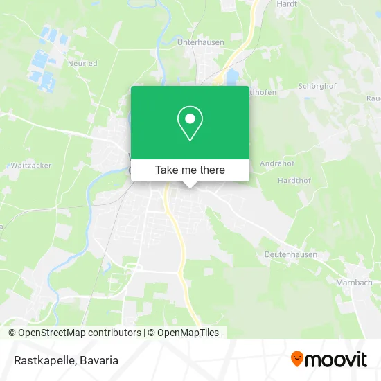 Карта Rastkapelle