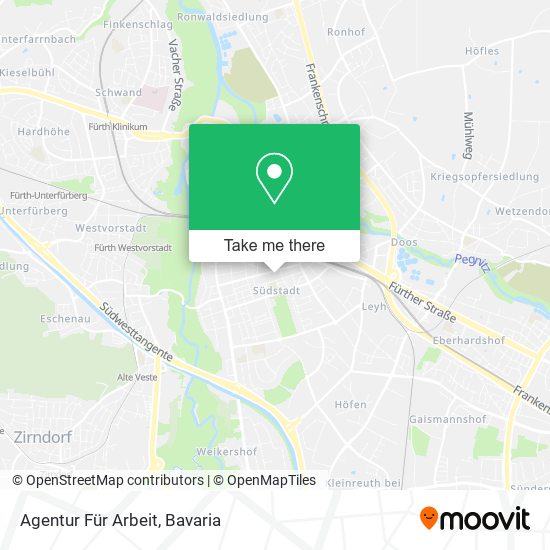Карта Agentur Für Arbeit